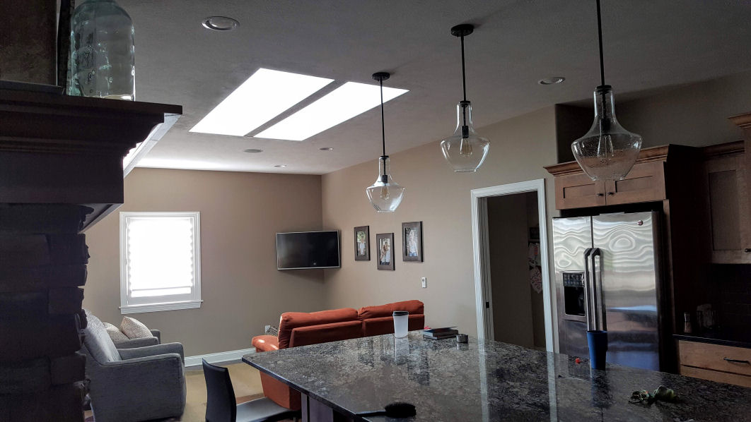velux skylight kitchen Finished