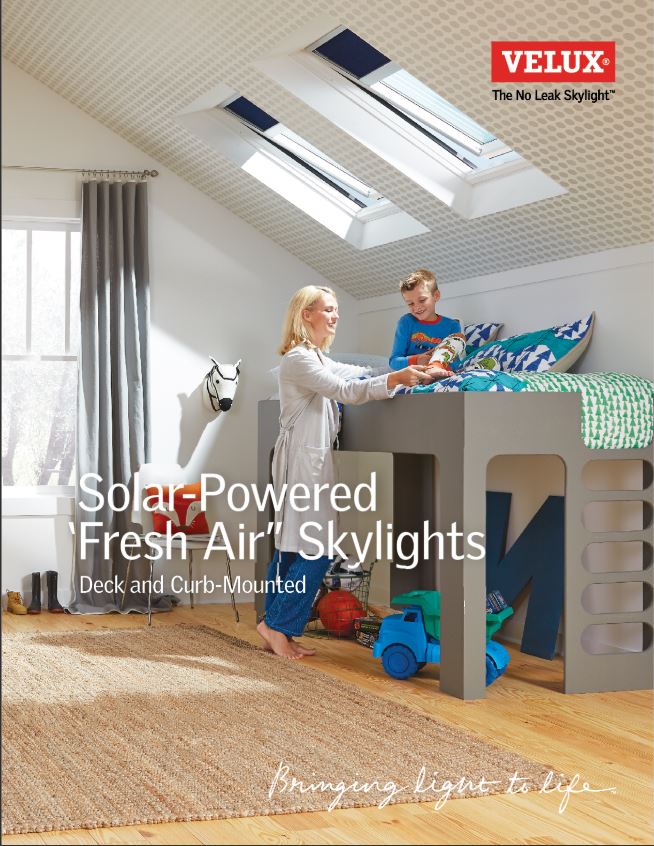 Solar Powered Fresh Air Skylight Catalog