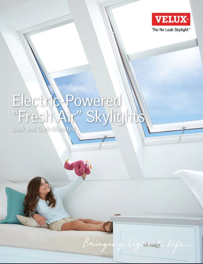 Electric Powered Fresh Air Skylight Catalog