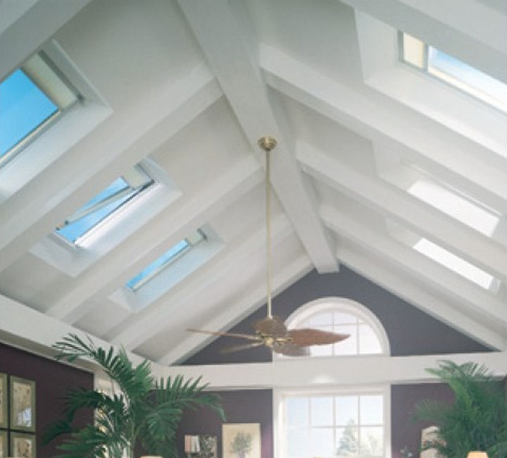 velux solar powered skylight ventilation